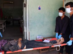 Los lesionados fueron trasladados a hospitales de la zona. EFE/M. Sadiq