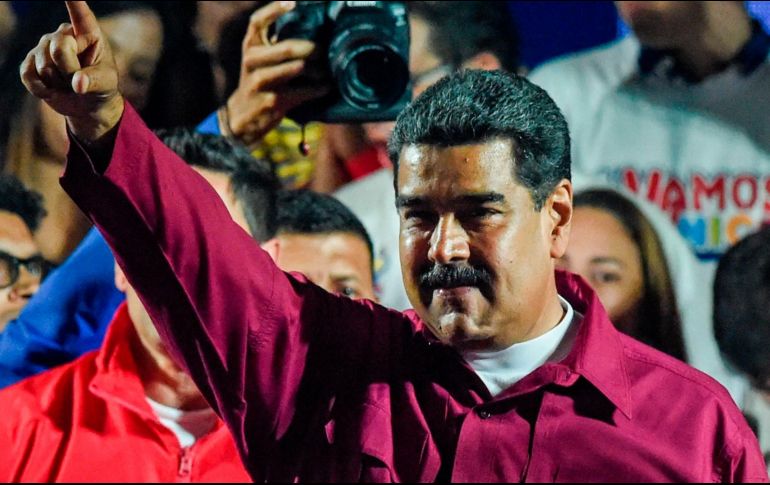 La reelección de Maduro hasta 2025 fue rechazada por la oposición, así como por varios países e instituciones internacionales. AFP / J. Barreto