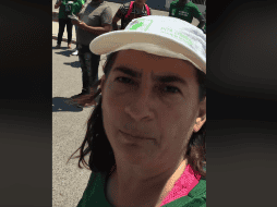 “Acaban de matar a una persona, aquí a un lado de los ladrilleros”, dice la candidata en un video que publicó en redes sociales. FACEBOOK / Pita Corral