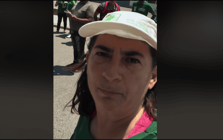 “Acaban de matar a una persona, aquí a un lado de los ladrilleros”, dice la candidata en un video que publicó en redes sociales. FACEBOOK / Pita Corral