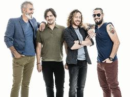 Banda. De izquierda a derecha: Carlos Borghetti, Rodrigo Ferreiro, Enrique Zayas y Sebastian Gulino. ESPECIAL