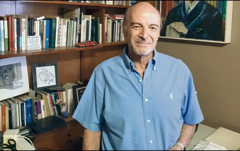 Escritor. Jorge Colomé presenta su tercer libro. EL INFORMADOR/J. Pérez