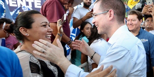 Ricardo Anaya garantiza paz con el Frente