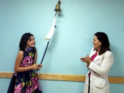 El hospital informa que el 17 de mayo, Cecilia tocó la 