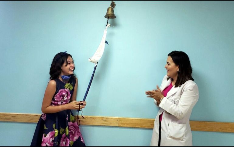 El hospital informa que el 17 de mayo, Cecilia tocó la 