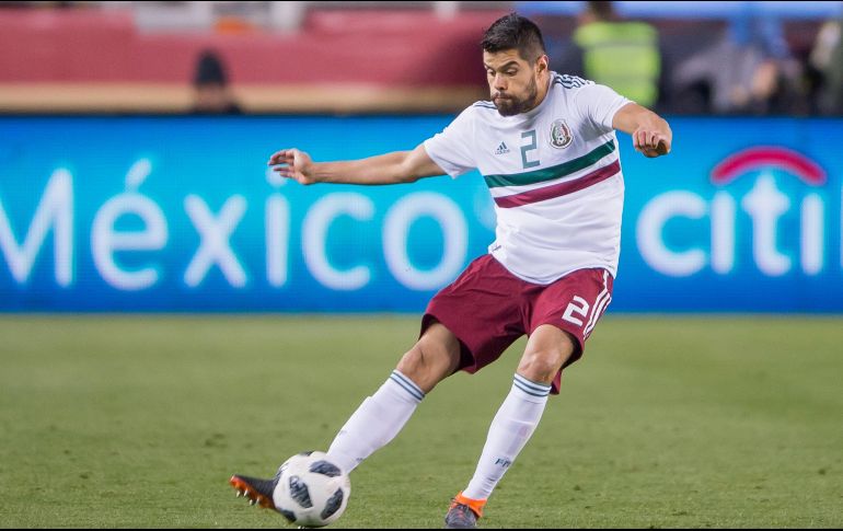 Araujo se lesionó el pasado mes de marzo, jugando un amistoso con el Tri. MEXSPORT/ARCHIVO