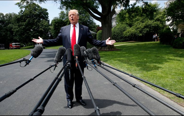 Se presume que el plan de Trump podrían chocar con la oposición de socios comerciales y de vendedores de autos importados. AP/ J. Martín