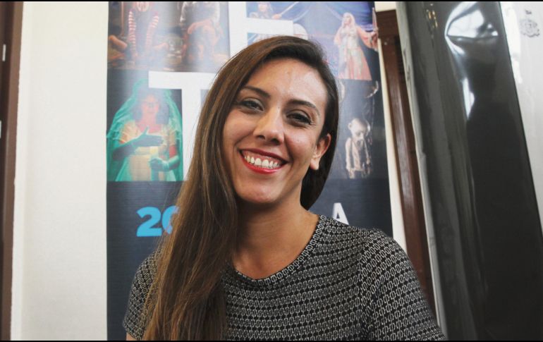 Titular. Gabriela Escatel, coordinadora de Teatro de la Secretaría de Cultura. EL INFORMADOR/ARCHIVO