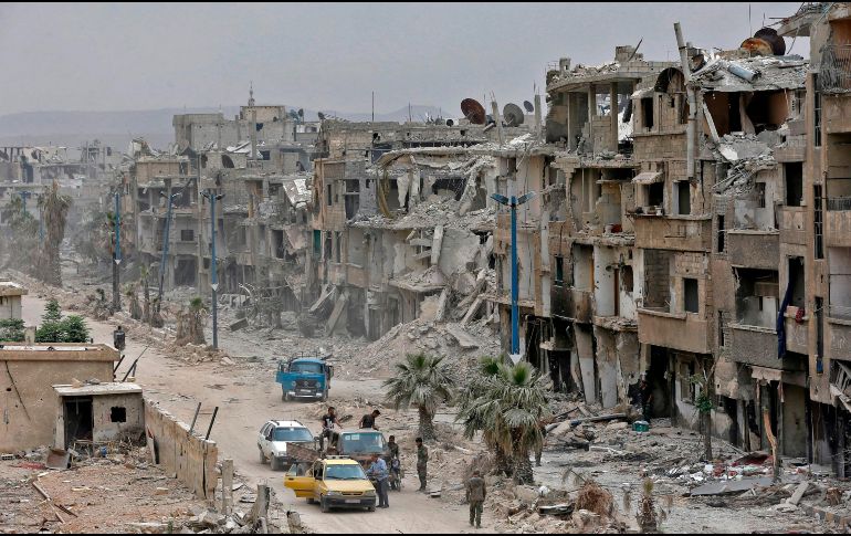 Hasta el momento, sólo se han reportado daños materiales. AFP/L. Beshara