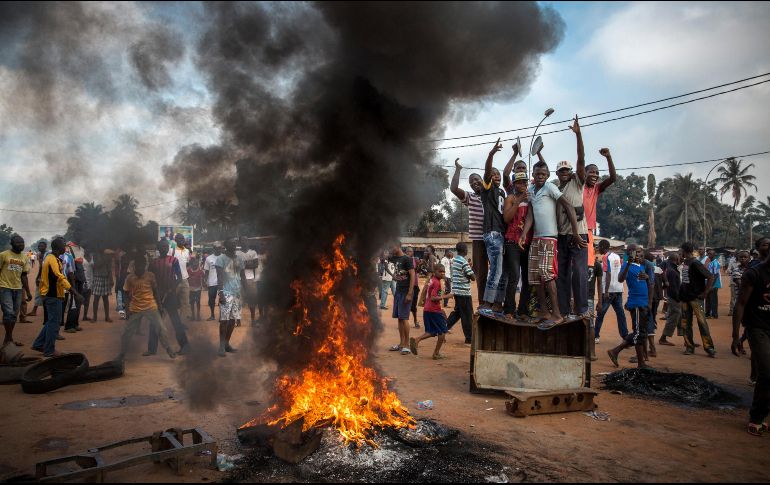 Varios barrios de Bangui, que son escenarios constantes de la violencia, permanecen en alerta. AP