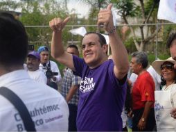 Blanco está dispuesto a confrontar sus propuestas pero en un debate organizado por las autoridades. TWITTER / @cuauhtemocb10