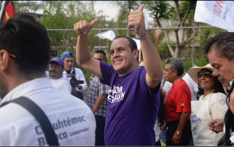 Blanco está dispuesto a confrontar sus propuestas pero en un debate organizado por las autoridades. TWITTER / @cuauhtemocb10