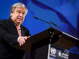 Guterres reaccionó luego que se informara que la reunión entre Trump y Kim se canceló. AFP / F. Coffrini