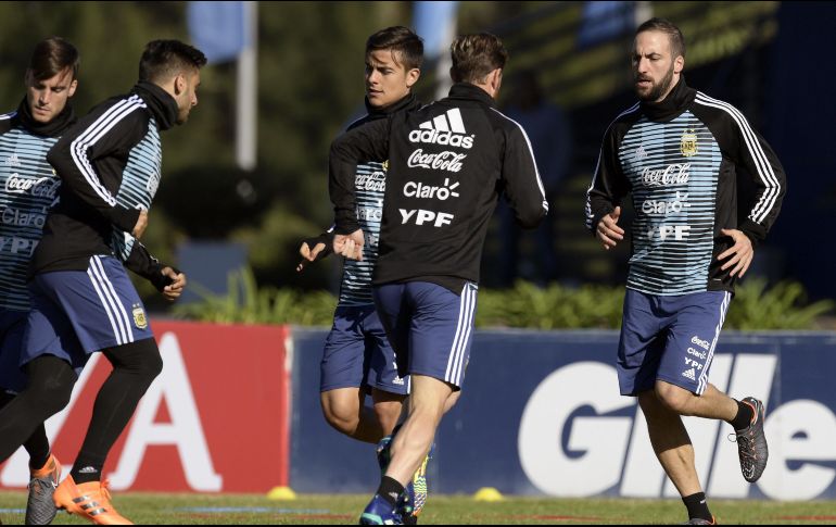 El plantel del Argentina viajará el próximo sábado a España para continuar su preparación. AFP/J. Mambrota