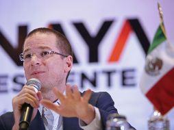 Ricardo Anaya señaló también que le dará un impulso histórico al campo mexicano con nuevos programas. EFE / ESPECIAL