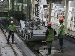 En promedio se avanza en la creación de tres o cuatro anillos diarios, que son los que van conformando el túnel. EL INFORMADOR / R. Tamayo
