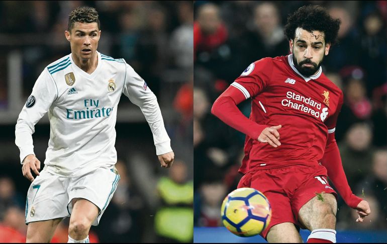 Recientemente la prensa inglesa indicó que Cristiano Ronaldo tiene una buena impresión de Mohamed Salah y habría pedido su fichaje para la próxima temporada. AFP