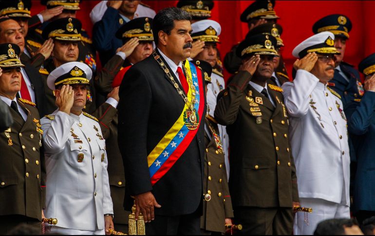 Maduro, que ganó la reelección en los polémicos comicios del domingo con el 68 % de los votos, presentó las líneas de su nuevo gobierno.  EFE/C. Hernández