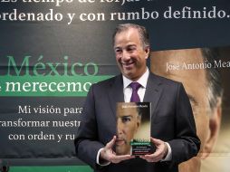 Con el libro, Meade pretende abrir un “espacio de debate” rumbo a las elecciones del 1 de julio. SUN/G. Espinosa