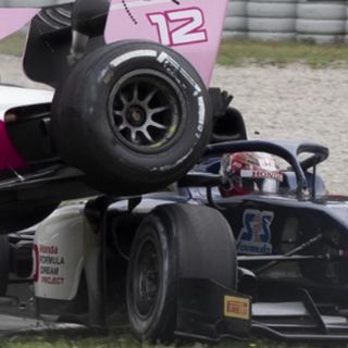 ''Halo'' salva a piloto de la Fórmula 2