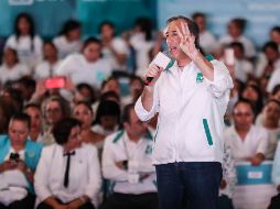 Durante el segundo debate presidencial, Meade reclamó a Andrés Manuel la postulación de la ex dirigente de la policía comunitaria al Senado. SUN/ G. Espinosa