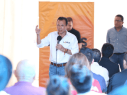 Pablo Lemus se comprometió a construir un espacio público digno en el predio ubicado en el cruce de las calles Cereza y Pino. TWITTER / @PabloLemusN