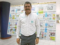 Rodolfo Casanova, candidato del Partido Nueva Alianza a la alcaldía de Guadalajara. EL INFORMADOR/E. Barrera