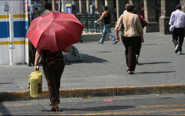 Debido a un canal de baja presión, podrían presentarse lluvias aisladas en Jalisco. EL INFORMADOR/ARCHIVO