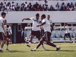 Los entrenamientos de la Selección campeona del mundo comenzaron el pasado jueves con sesiones suaves. TWITTER/@DFB_Team