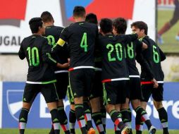 El americanista Diego Lainez abrió el marcador a sólo dos minutos del silbatazo inicial. TWITTER/@TournoiToulon