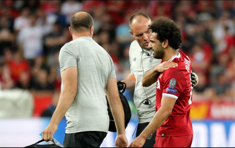 Salah es elemento más peligroso del tridente ofensivo del Liverpool. EFE/A. Babani