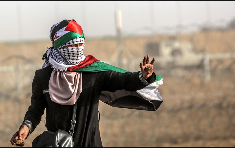 Desde el inicio de las protestas en la frontera entre Palestina e Israel y más de tres mil han sido heridos. EFE / M. Saber