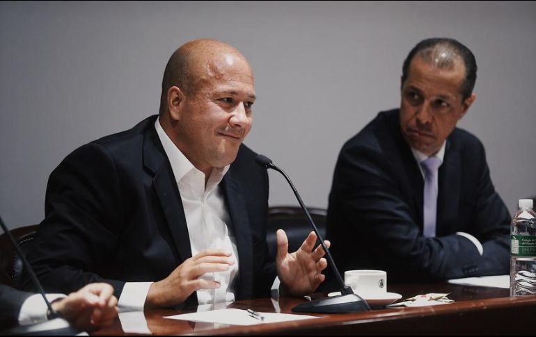 El emecista prometió la construcción del Instituto Jalisciense de Cancerología. NTX / ARCHIVO