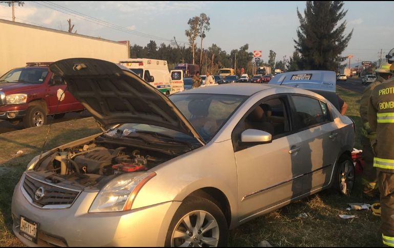 El incidente tuvo lugar a la altura deL Zapote del Valle.  ESPECIAL / UEPCB