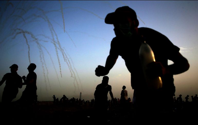 Los soldados atacaron posiciones del grupo islamista Yihad Islámica. AFP/M. Abed