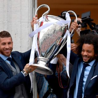 El Real Madrid celebra su decimotercera Champions League