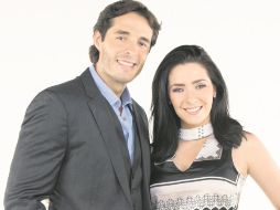 Fernando Alonso y Ariadne Díaz. Ambos le dan forma al drama que se vive en la telenovela “Tenías que ser tú”. CORTESÍA