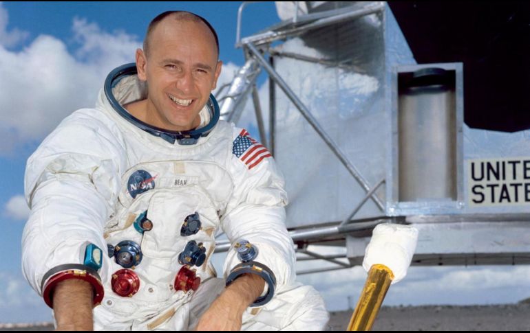 Bean formó parte de la misión Apollo 12, que realizó el segundo aterrizaje lunar de la historia en 1969. EFE/NASA