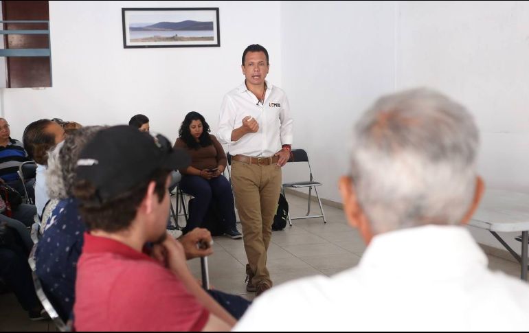 Lemus añadió que dentro de su proyecto de gobierno está la recuperación de espacios públicos en Zapopan. FACEBOOK / Pablo Lemus Navarro