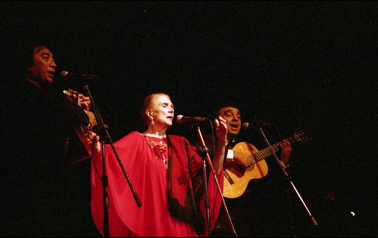 María Dolores Pradera fue gran difusora de la canción española y de la música de Latinoamérica. EL INFORMADOR / ARCHIVO