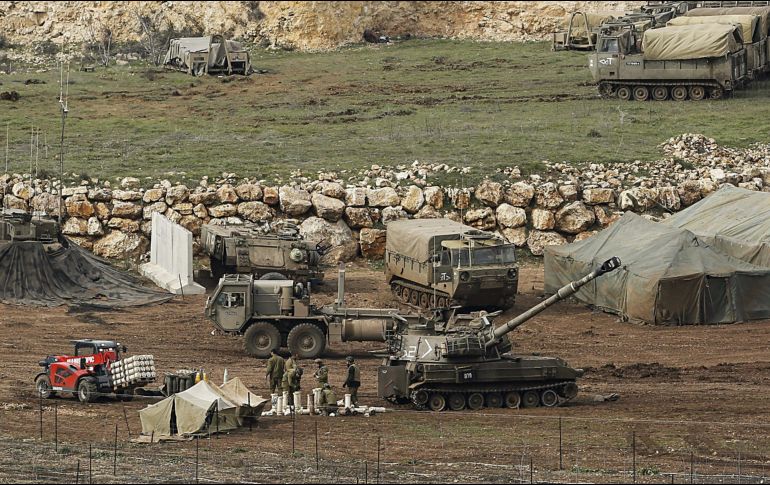 Ante el ataque, el Ejército respondió con disparos de tanques hacia posiciones militares en la Franja. EFE/ARCHIVO