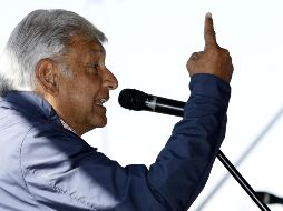 Obrador destaca que el sueldo que percibiría sería la mitad de lo que gana actualmente el Presidente de la República, además de que no viviría en la Residencia Oficial de Los Pinos. NTX /A. Monroy