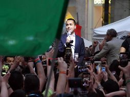 El Movimiento 5 Estrellas y la Liga están envalentonados de que el presidente les haya rechazado su gobierno y apoye uno formado por tecnócratas. EFE / C. Fusco