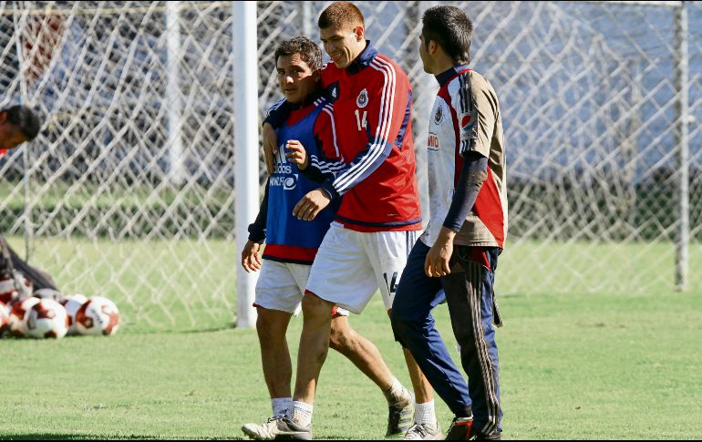 Jorge “Chatón” Enríquez (centro) fue uno de esos canteranos rojiblancos enviados a la Liga de Ascenso que no pudieron brillar. MEXSPORT