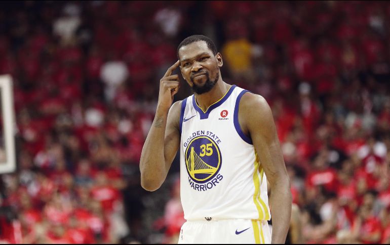 Kevin Durant. Su presencia levanta el nivel de Golden State. AP