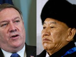 En la imagen Mike Pompeo y Kim Yong Chol. AFP / M. Ngan