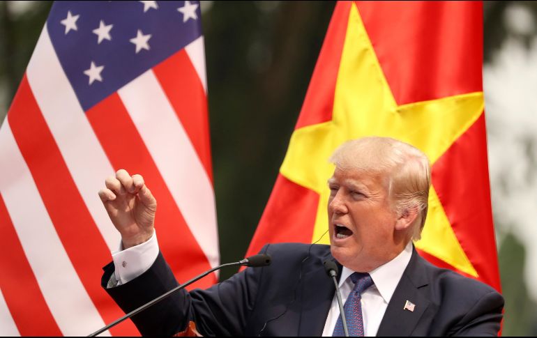 China lamenta la decisión del gobierno de Trump de renovar las amenazas de aumentar los aranceles a una lista de bienes y servicios chinos. AP / ARCHIVO