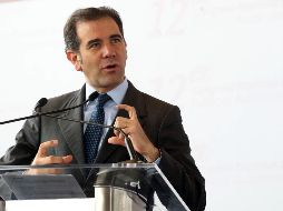 Lorenzo Córdova habló en un escenario en el que, sólo en esta semana, el INE ha sido criticado por todo tipo de actores políticos.  SUN / ARCHIVO