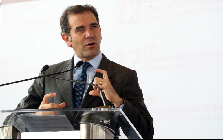 Lorenzo Córdova habló en un escenario en el que, sólo en esta semana, el INE ha sido criticado por todo tipo de actores políticos.  SUN / ARCHIVO