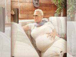 Brigitte Nielsen espera a su quinto hijo. INSTAGRAM / realbrigittenielsen